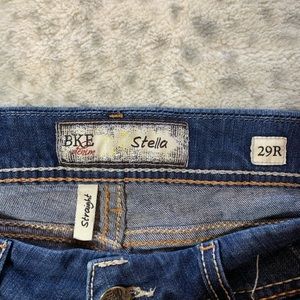 BKE Stella straight jeans 29R